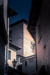 scenery and monuments of the republic of San Marino