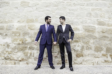 Gay couple love