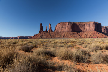 Monument valley at sunrise © Andre D