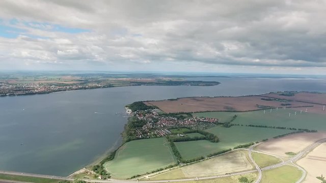 Island Ruegen - Germany - by drone