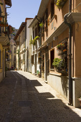 Obraz premium Fishing village in Calabria, Scilla, Southern Italy