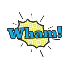 comic sound effect vector