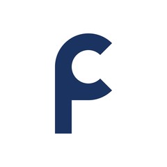 f Letter initial logo design
