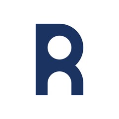 r Letter initial logo design