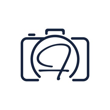 F photography logo design
