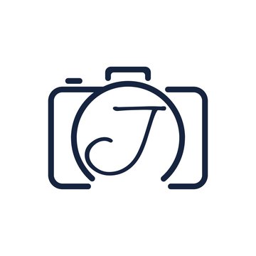 J photography logo design