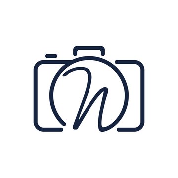 n photography logo design