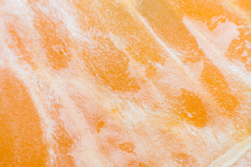 Macro of orange texture surface