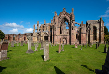 Fototapeta premium Melrose Abbey