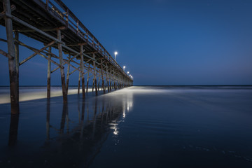 Obraz premium The Pier on Ocean Isle Beach
