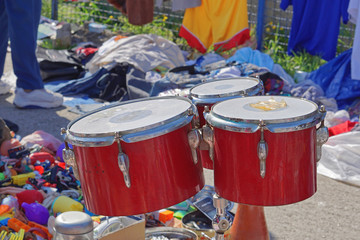 Drums at market