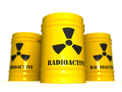 radioactive waste 3D