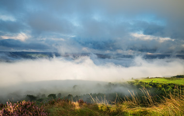 Misty Morning in Peak District National Park