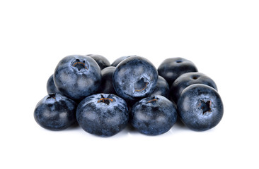 blueberry isolated on the white background