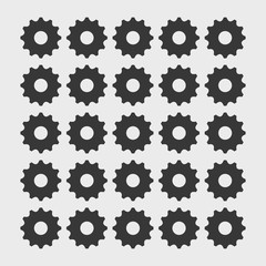 gears and pattern background image vector illustration design 