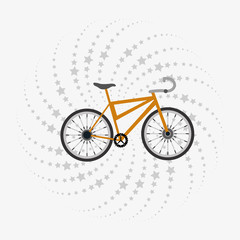 Fototapeta na wymiar emblem of bike and cycling related icons image vector illustration 