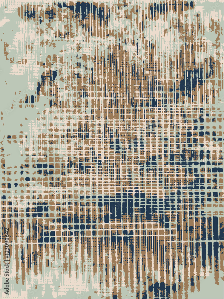 Poster abstract grunge vector background. color composition of irregular overlapping graphic elements. crea