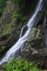 Fototapeta na wymiar Beautiful waterfall
