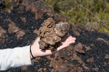 ボルカンチノの溶岩