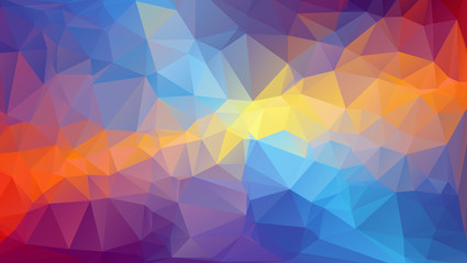 abstract background consisting of triangles