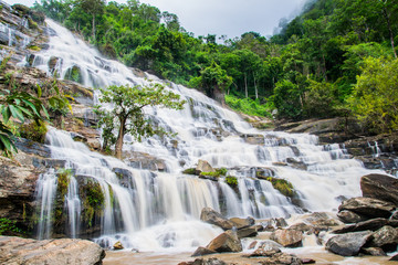 	Maeya Waterfall in chaingmai district of thailand