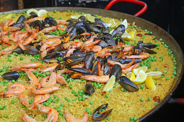 Paëlla fruits de mer