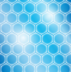 hexagon cell background