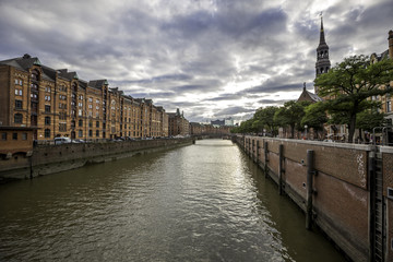 Gebäude in der Hamburger Speicherstadt