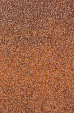Walling panel made of weathering steel sheets (corten steel)