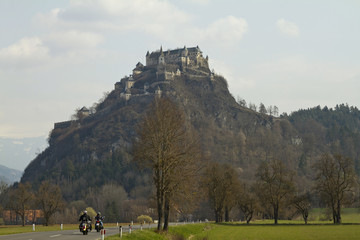 Hochosterwitz Castle on a hill