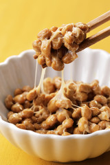 納豆　Japanese fermented soybeans