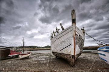 Old Boats in Brittany France