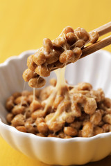 納豆　Japanese fermented soybeans