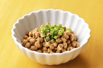 納豆　Japanese fermented soybeans