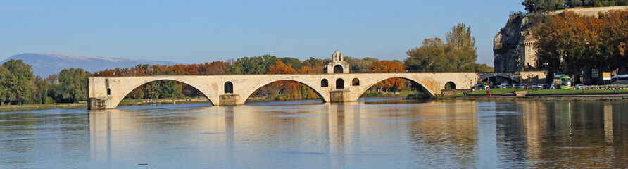 Panorama pont d'Avignon