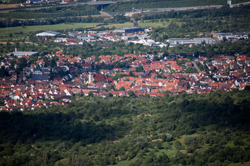 Schwäbisches Albvorland im Herbstgewand