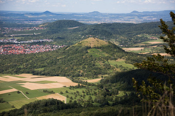 Schwäbisches Albvorland im Herbstgewand
