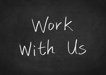 work with us