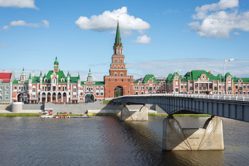 Obraz premium Spasskaya tower. Yoshkar-Ola city, Russia