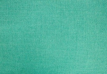 Pastel Background of Green Cotton Textile Texture
