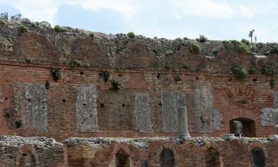 théâtre antique gréco-romain de taormina...sicicile