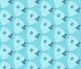 Fototapeta premium Fish pattern