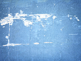 Blue wall texture for background usage