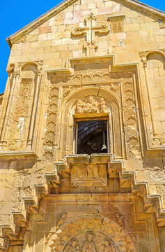 Reliefs of Surb Astvatsatsin Church in Noravank Monastery