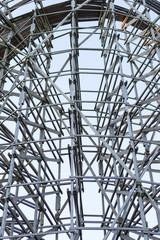 Balder Roller coaster at Liseberg Amusement Park. Gothenburg, Sweden