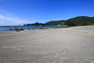 高知県土佐清水市　竜串海岸　さくら浜