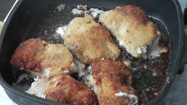 Cordon Bleu mit K&auml;se und Schinken