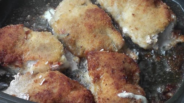 Cordon Bleu braten