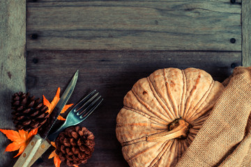 Thanksgiving background, Harvest vintage and country style