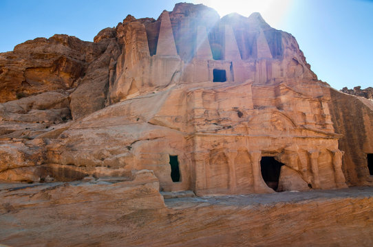 Rock Cut Tombs at Petra